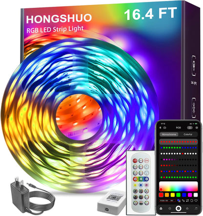 Led Strip Lights RGB Music Sync