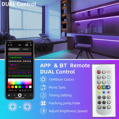 Led Strip Lights RGB Music Sync